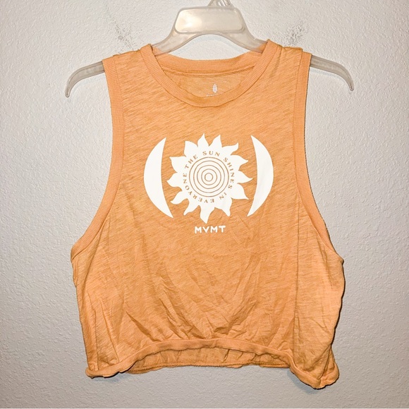 Free People Movement MVMT Sun Graphic Cropped Tank | Medium - Picture 2 of 7